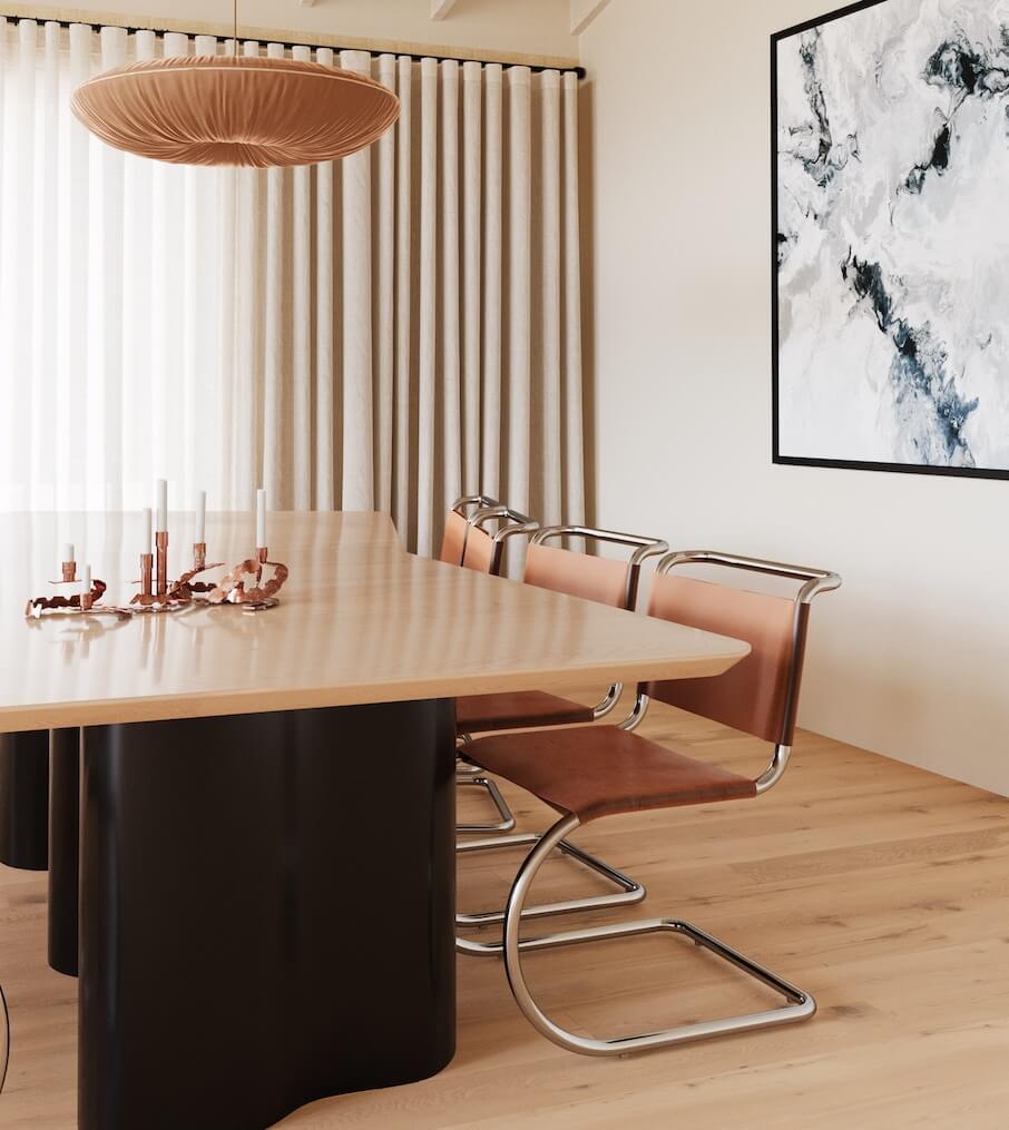 Projects Showcase Featured of a dining area